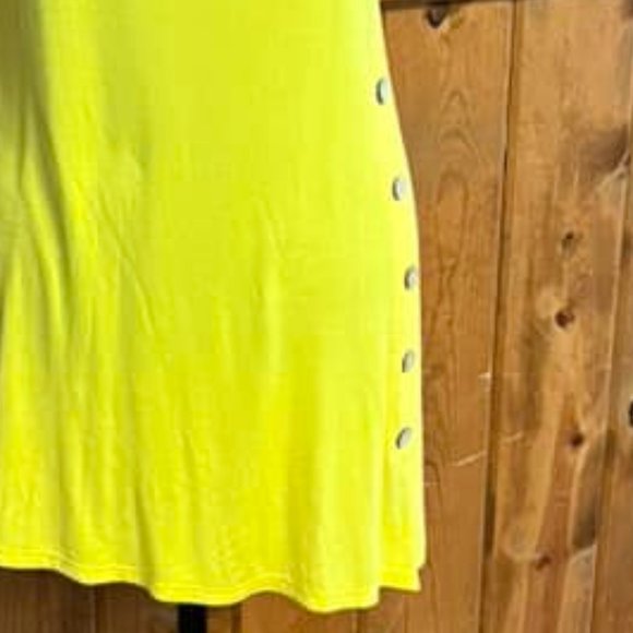 Misia bright yellow Tunic top Medium. - Picture 3 of 4